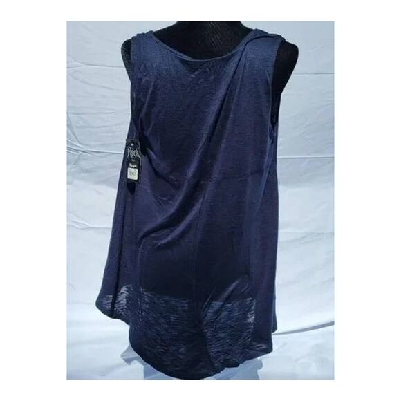 Rock 47 Blue Green Tank Top Shirt Women's Medium - Picture 3 of 4